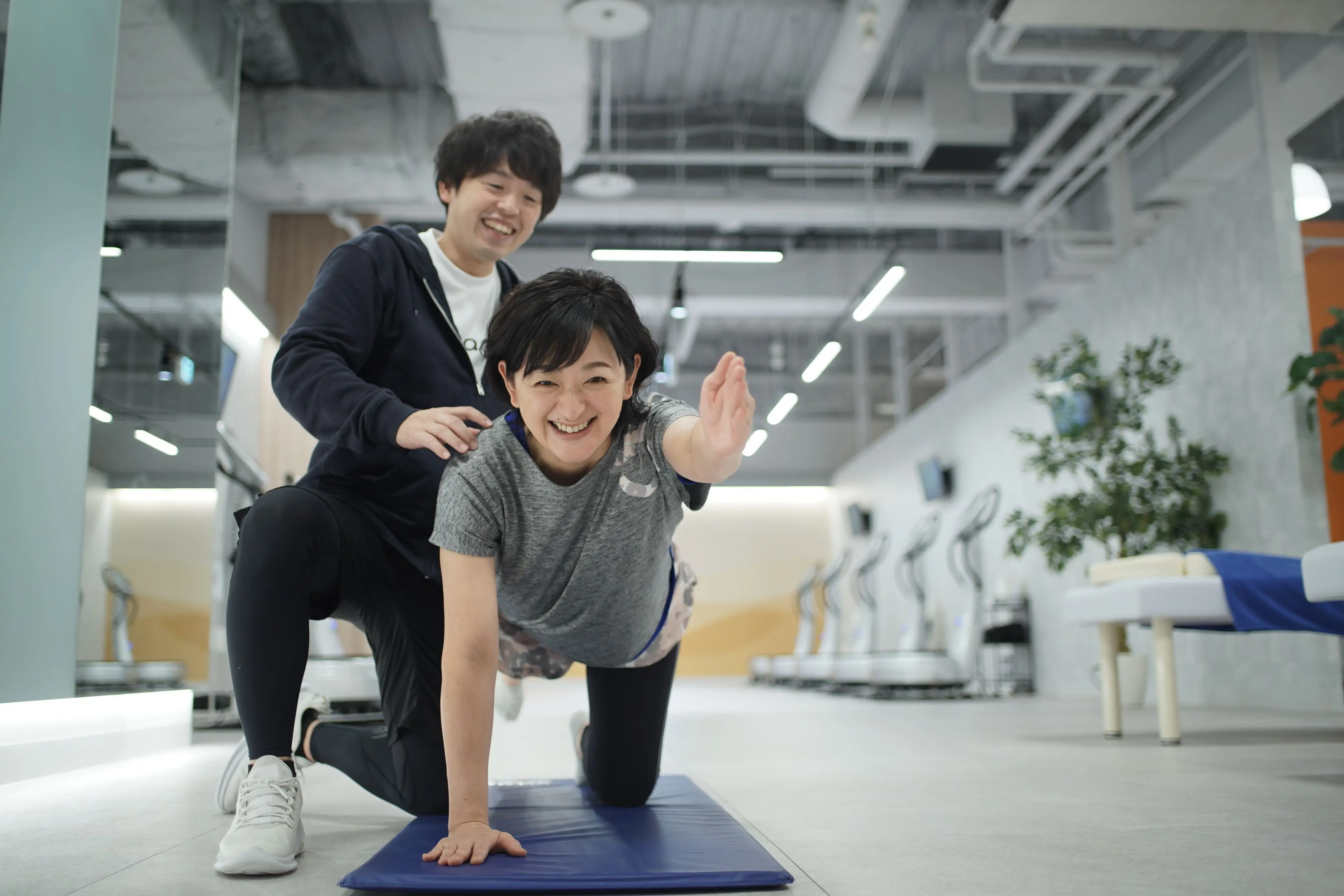 個別運動指導の様子
